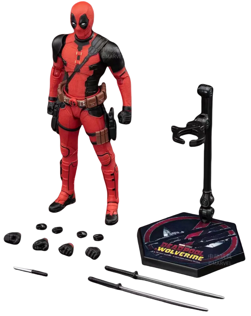 Figuras de Ação Deadpool & Wolverine ZD Toys Series