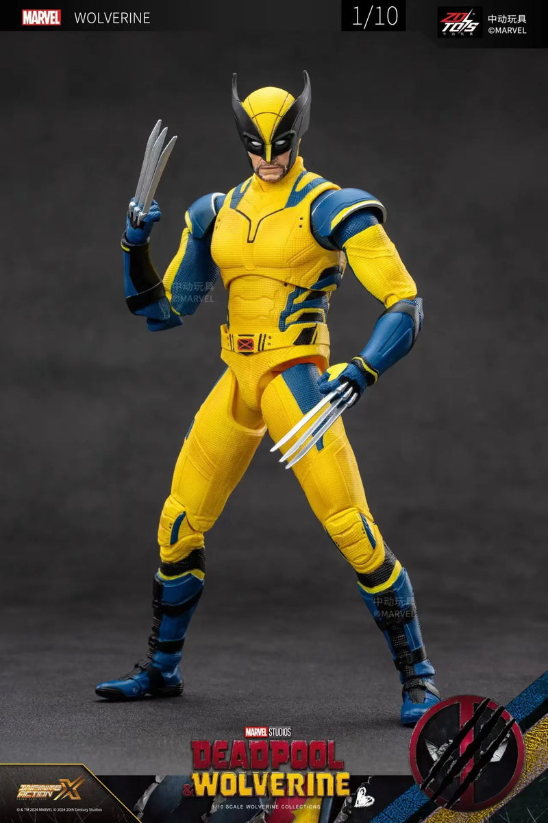 Figuras de Ação Deadpool & Wolverine ZD Toys Series