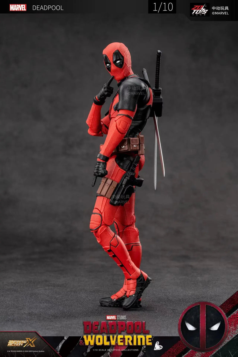 Figuras de Ação Deadpool & Wolverine ZD Toys Series