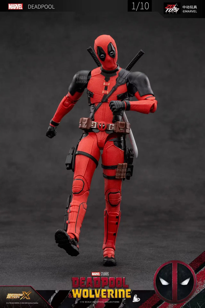 Figuras de Ação Deadpool & Wolverine ZD Toys Series