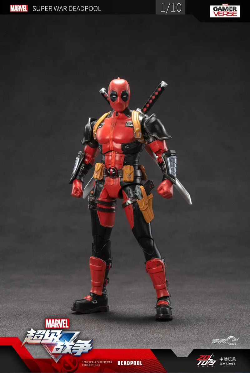 Figuras de Ação Deadpool & Wolverine ZD Toys Series