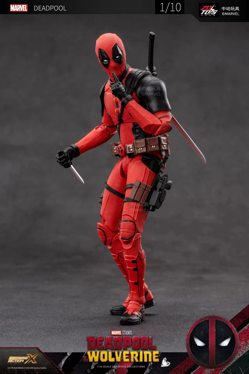 Figuras de Ação Deadpool & Wolverine ZD Toys Series