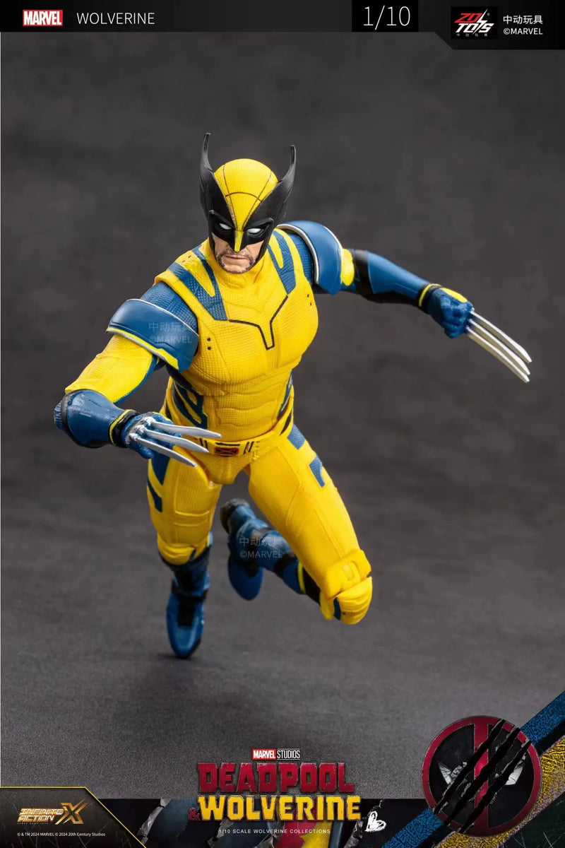 Figuras de Ação Deadpool & Wolverine ZD Toys Series