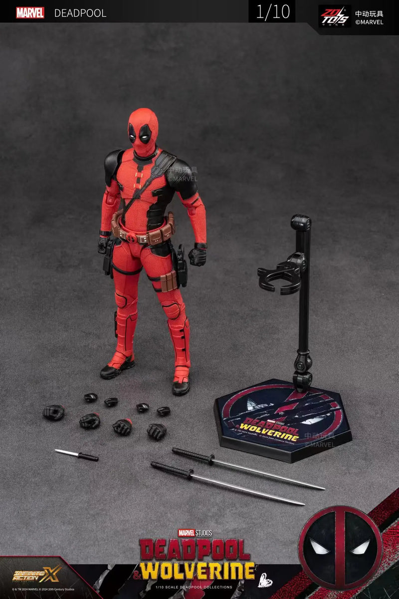 Figuras de Ação Deadpool & Wolverine ZD Toys Series