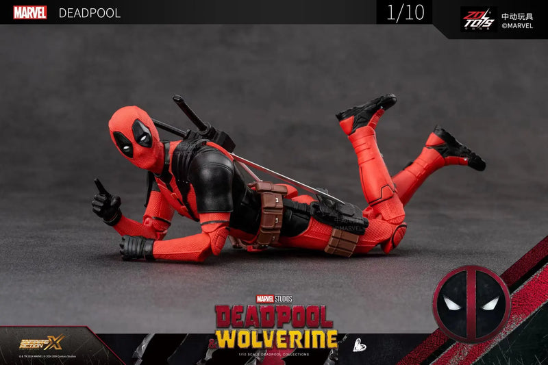 Figuras de Ação Deadpool & Wolverine ZD Toys Series