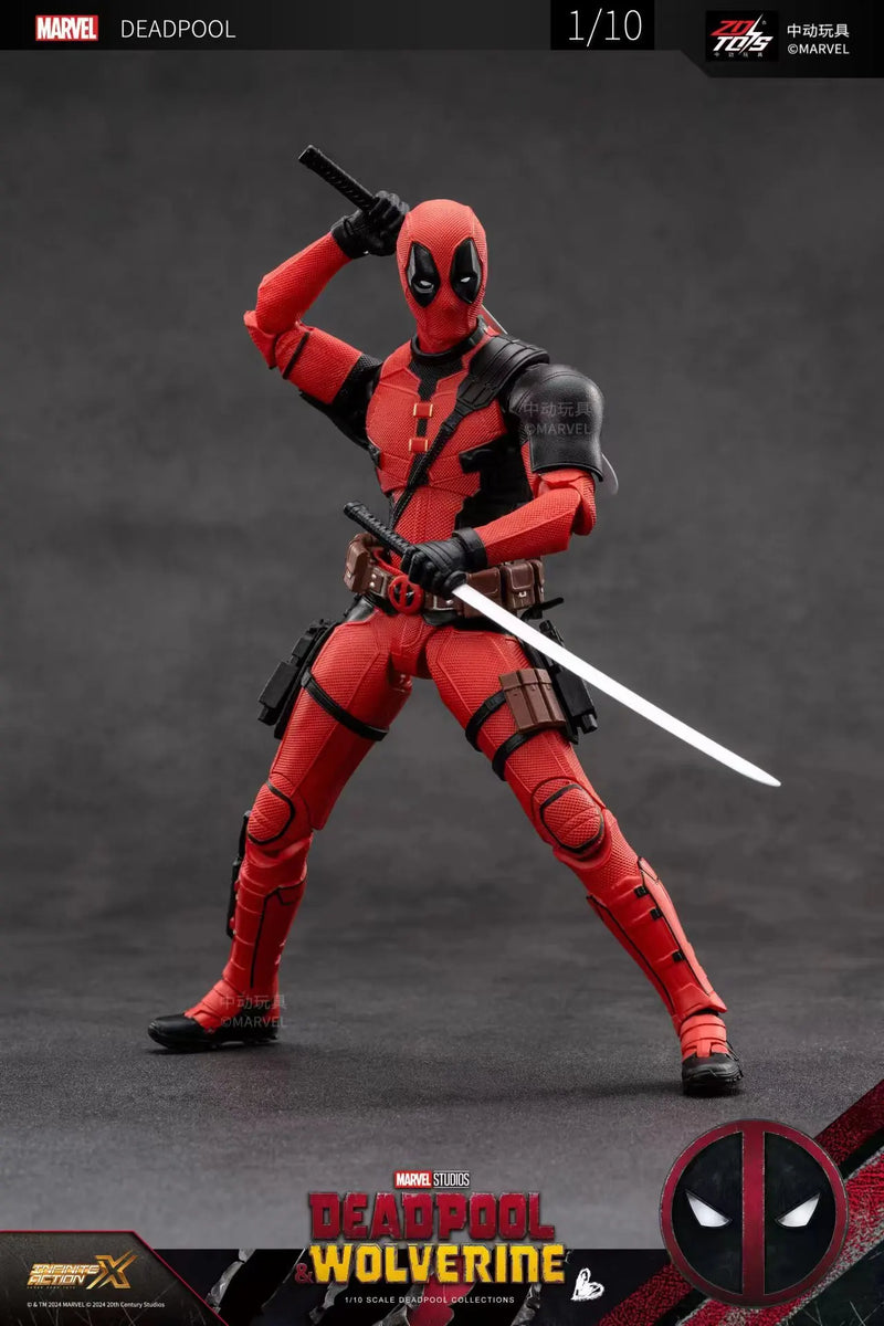 Figuras de Ação Deadpool & Wolverine ZD Toys Series