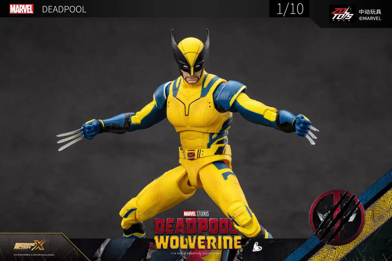 Figuras de Ação Deadpool & Wolverine ZD Toys Series