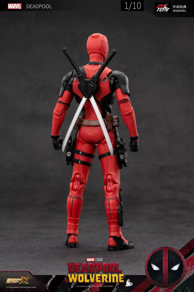 Figuras de Ação Deadpool & Wolverine ZD Toys Series