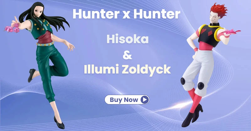 Bonecos Hunter x Hunter Com Base