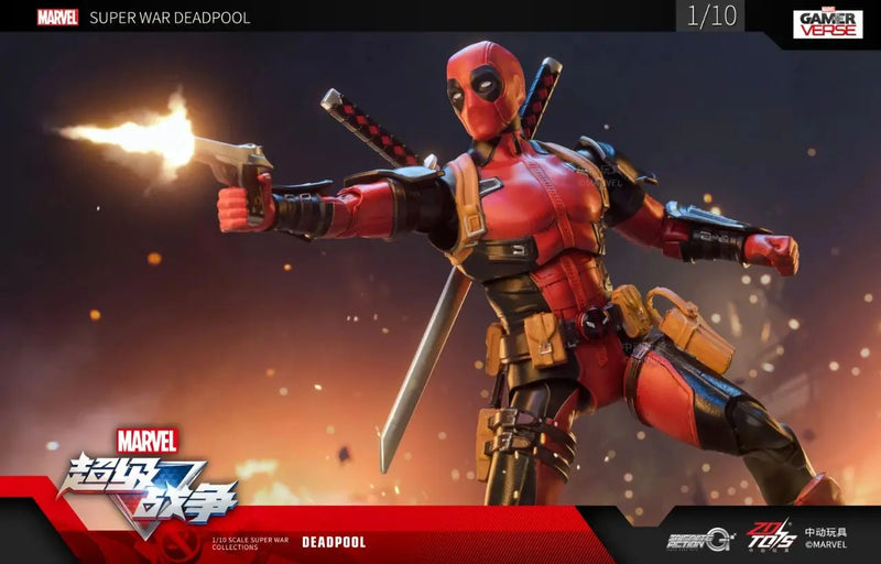 Figuras de Ação Deadpool & Wolverine ZD Toys Series