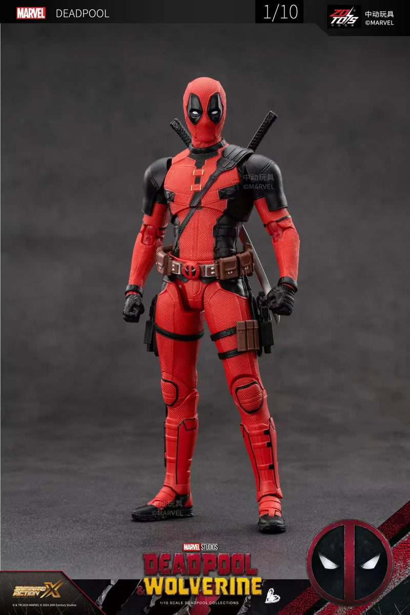 Figuras de Ação Deadpool & Wolverine ZD Toys Series