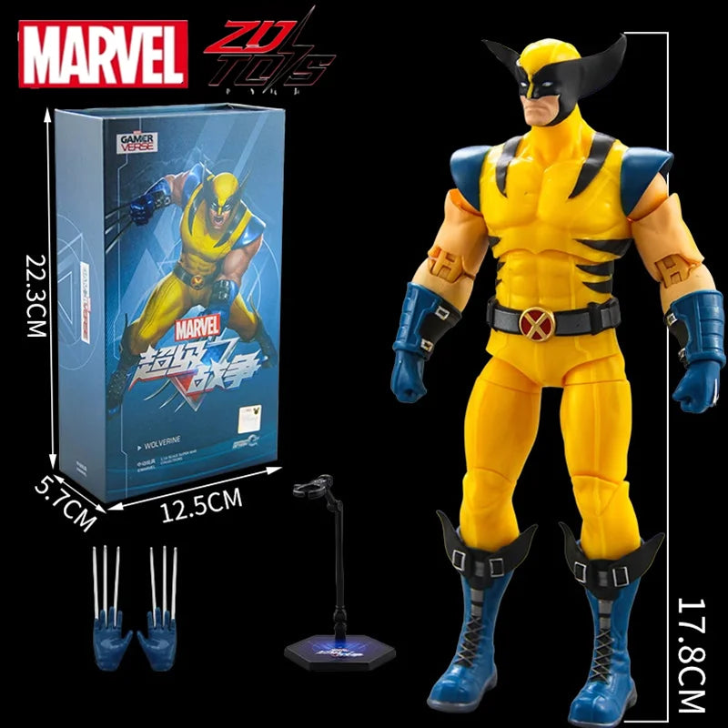 Figuras de Ação Deadpool & Wolverine ZD Toys Series