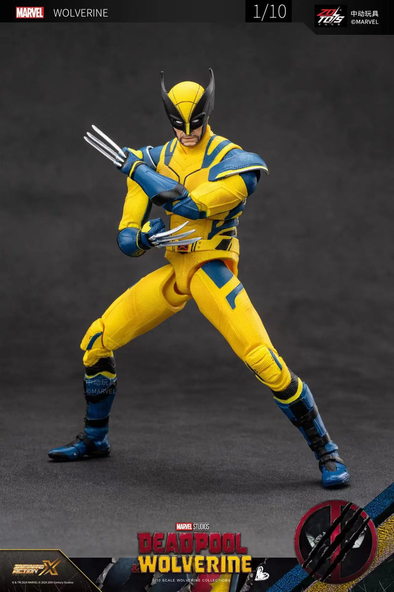 Figuras de Ação Deadpool & Wolverine ZD Toys Series