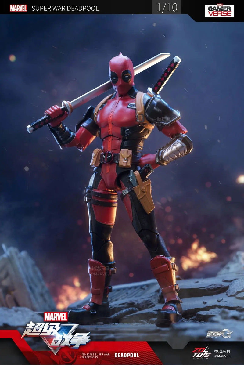 Figuras de Ação Deadpool & Wolverine ZD Toys Series