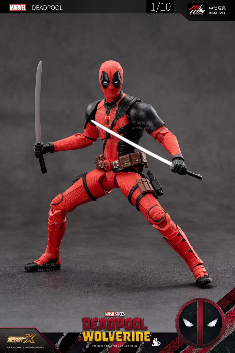 Figuras de Ação Deadpool & Wolverine ZD Toys Series