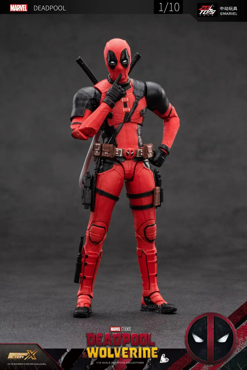 Figuras de Ação Deadpool & Wolverine ZD Toys Series